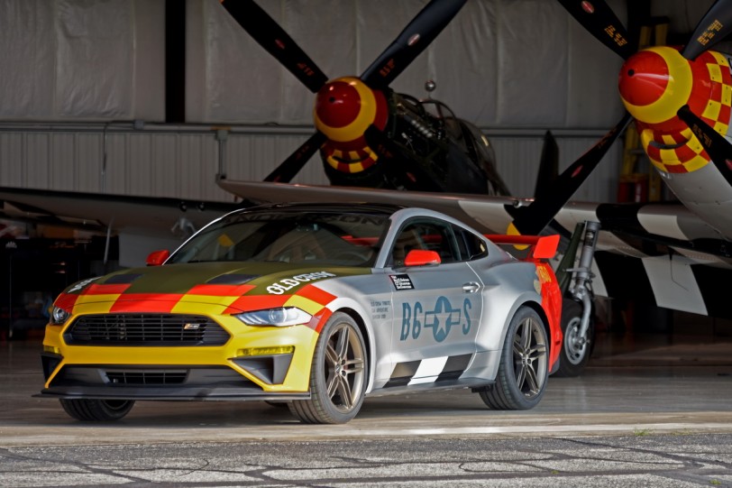 致敬傳奇P-51野馬戰鬥機，全球唯一Ford“Old Crow” Mustang GT將義賣