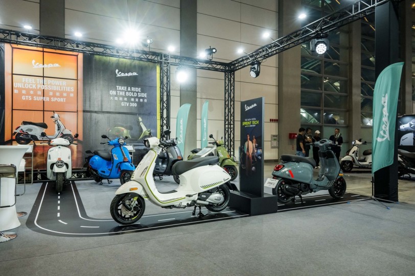Vespa首度登場2025年台北國際重機展,開展義式風格騎乘新篇章!