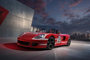 獨特的工廠再定製：身披薩爾茨堡塗裝的Porsche Carrera GT