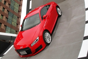 The New Audi TT突破大氣層，目的地：台灣