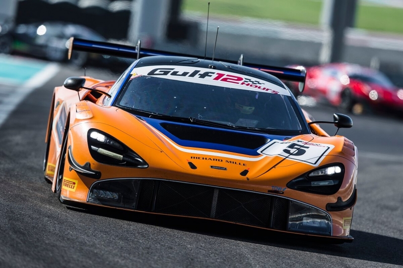 McLaren 720S GT3在Gulf 12hrs耐久賽首度登場 最後第五名收場