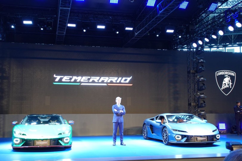 Lamborghini全新油電小牛Temerario亞洲東京2024首發