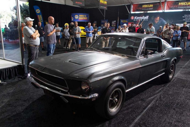 Steve Mcqueen開它飛車追逐,1968 Ford Mustang GT《Bullitt》電影車將拍賣