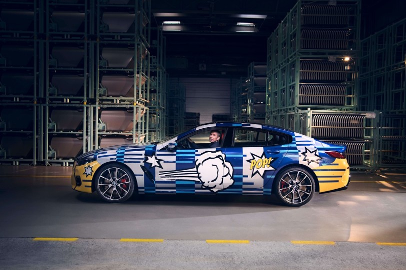 BMW以THE 8 X JEFF KOONS展現波普藝術與極其複雜的漆面工藝!