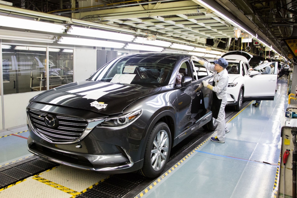 「執著」成就魂動工藝，Mazda Asian Tech Forum 2018：宇品第2組裝工廠參訪