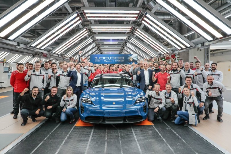 Porsche Taycan突破十萬台生產大關：造就十萬公里級里程王者