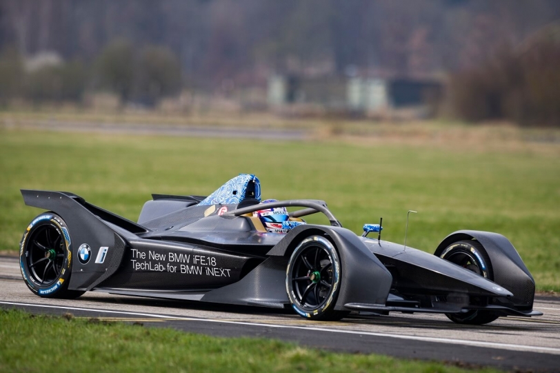 全新BMW iFE.18 Formula E賽車進入新的測試階段(內有影片)