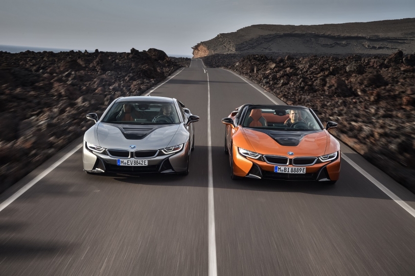小改款BMW i8 Coupe/Roadster正式推出 動力輸出提升10%(內有影片)