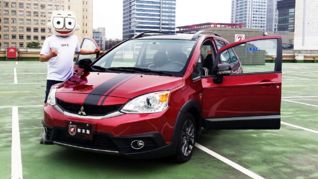 推出超逗趣籃球風LINE貼圖 Mitsubishi Colt Plus X-Sports