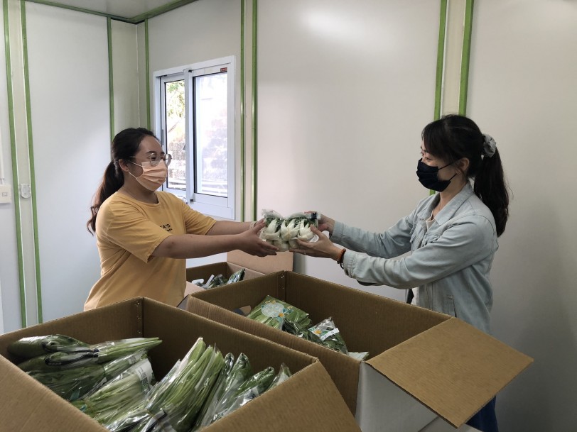 中華汽車強化員工照護政策  一起抗疫守護2,000名員工身心健康  「防疫補給站」起跑新鮮蔬菜