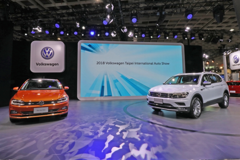 2018台北車展。Volkswagen第六代Polo領銜主演！Tiguan Allspace 121.8萬元起！
