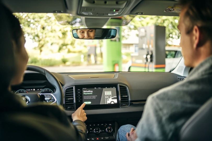 Skoda推出車內支付和全新的加油支付服務