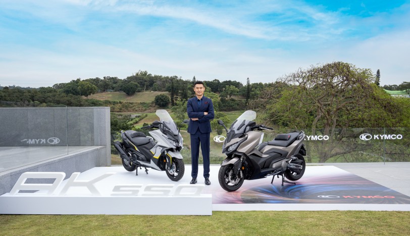 KYMCO 米蘭車展展前會亮相、全新 AK550 Super Touring、CV3 等大型重機預約 2022 年第一季發售！