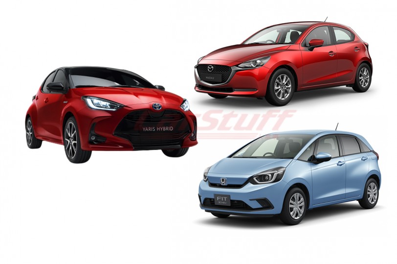 日系小車戰火即將再起，第四代 Honda FIT、第四代 Toyota Yaris &amp; 大規模改款 Mazda2 全面剖析！