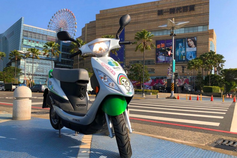 高雄市攜手WeMo Scooter拚綠色觀光，共享機車投放量將達1,500 台！