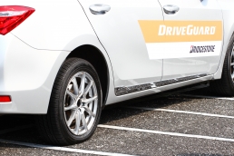 DriveGuard守護你的安全,Bridgestone失壓續跑胎體驗會