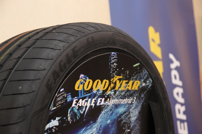 Goodyear性能王者，Eagle F1 Asymmetric 3登場