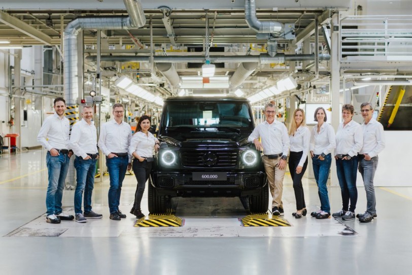 Mercedes-Benz第60萬輛G-Class下線！證明了標誌的持久流行和成功