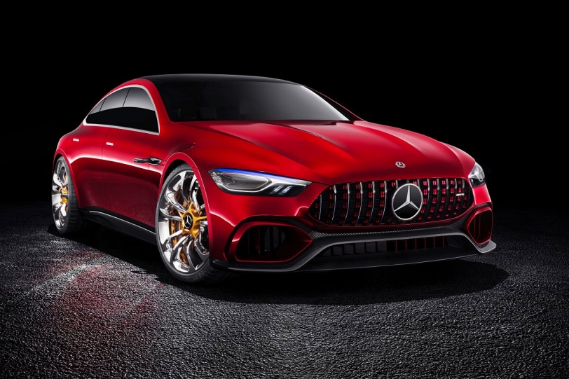 2017日內瓦車展：Mercedes-AMG GT Concept 805hp油電混合動力來自於F1科技