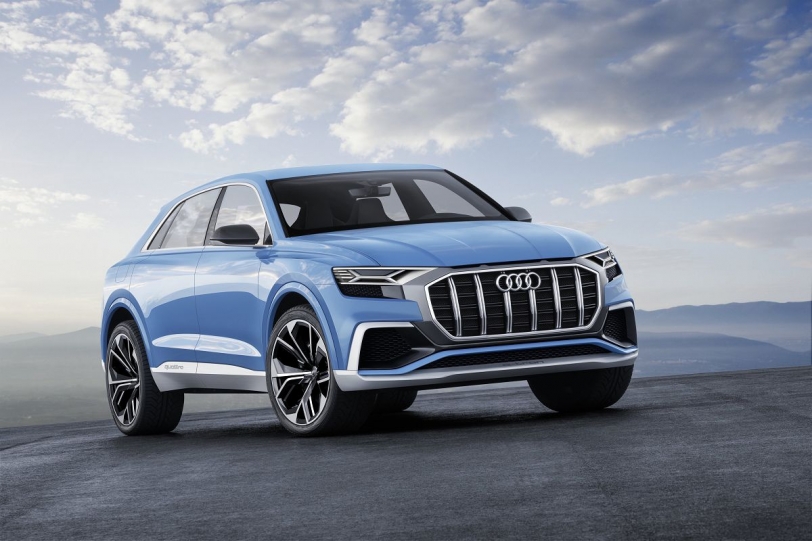 2017 北美國際車展Audi Q8 concept 全球閃耀首演，計劃2018年正式投入量產