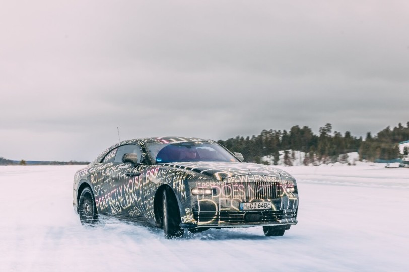 並非Wraith的繼承者，Rolls-Royce純電動車Spectre冬季測試圓滿完成