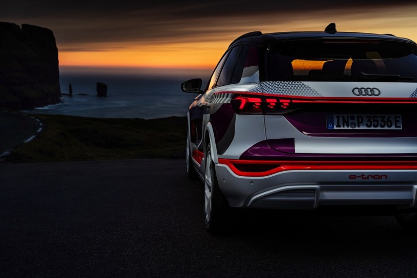 喜歡什樣的照明樣式，隨時可切換！Audi以Q6 e-tron原型車展示第二代數位OLED技術