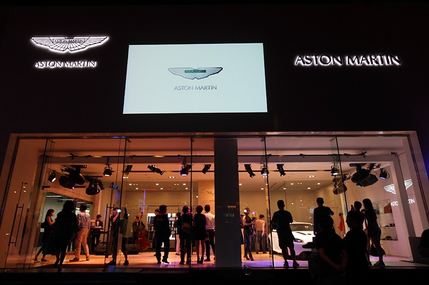 擴大營銷版圖  Aston Martin台中展示中心正式開幕