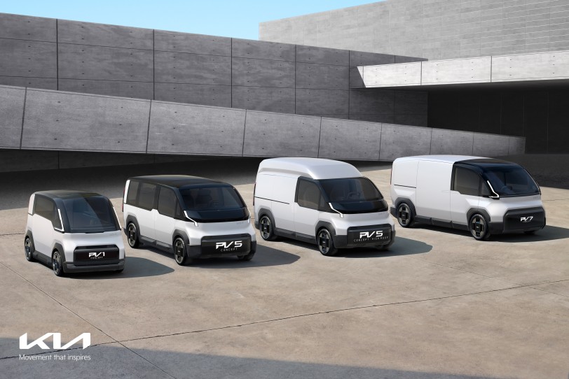 Kia全新PBV模組化電動車平台，於2024 CES展首度亮相！Concept PV5預計2025年正式量產