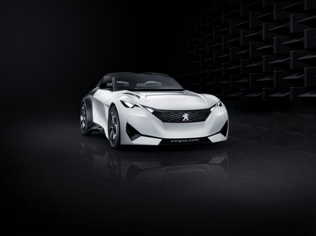 電動四驅小跑車 Peugeot Fractal Concept