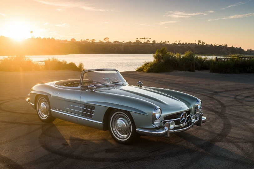 美艷上空再次擁有，Mercedes-Benz 300SL Roadster拍賣登場