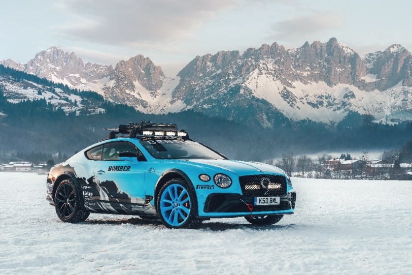 Bentley將以Continental GT參加GP Ice Race「滑雪」拉力比賽 並由首位女車手出賽