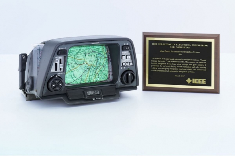 Honda發明全世界第一款陀螺儀導航系統 獲贈美國IEEE成就獎項