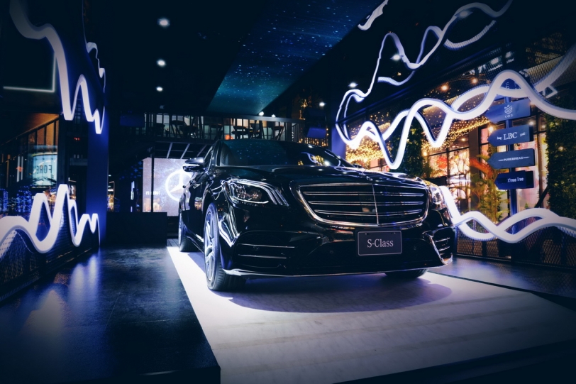 S-Class 智能舒活之旅，極致五感饗宴 就在#MercedesBenzPopUpTaipei