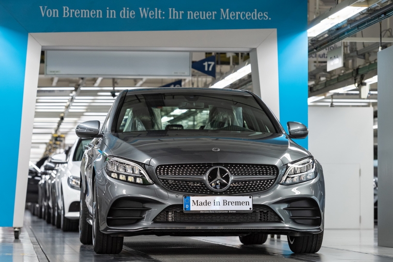 M-Benz新款C-Class德國不來梅廠下線，美國、南非、中國廠也準備啟動！