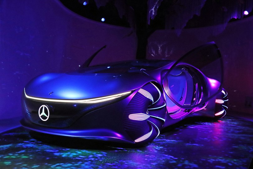 展現全面電能化的企圖心，Mercedes-Benz VISION AVTR 電動概念車首度於 BELLAVITA 展出！