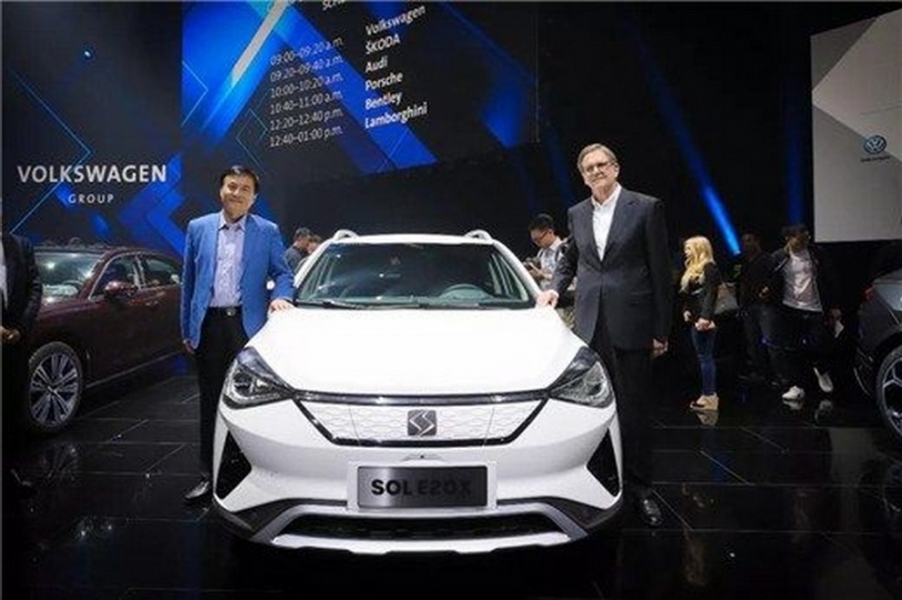 Volkswagen與江淮汽車連手，北京車展上推出SOL全新品牌
