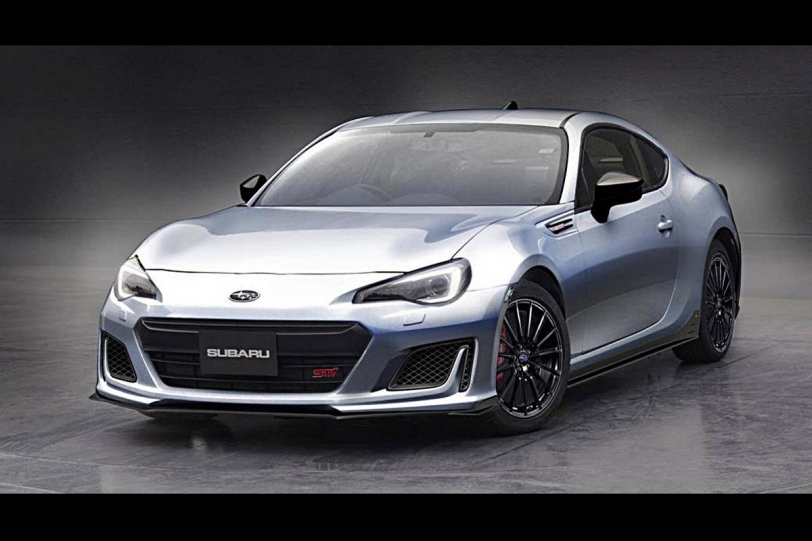 STI車型終將到來，Subaru BRZ STi Sport概念車預告登場Auto Salon