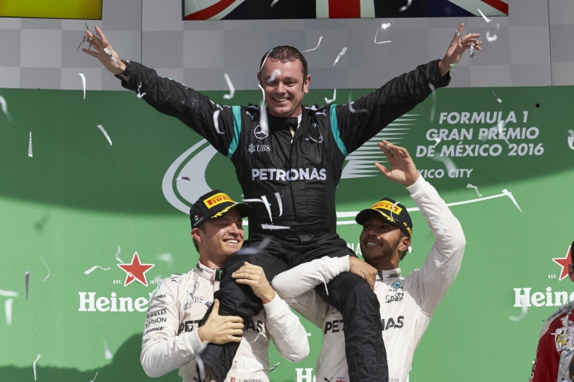 Lewis Hamilton強力連莊，Mercedes-AMG Petronas再包墨西哥站冠亞軍