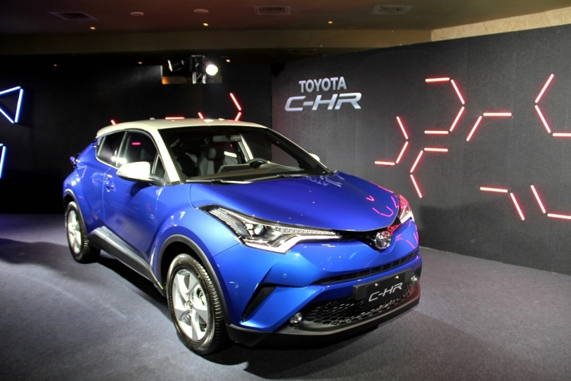 Toyota以89.9萬起的價格，進軍台灣時尚界 C-HR正式上市！