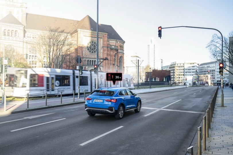科技助你開天眼！Audi歐洲2020年式車款配備「紅綠燈資訊預告」系統