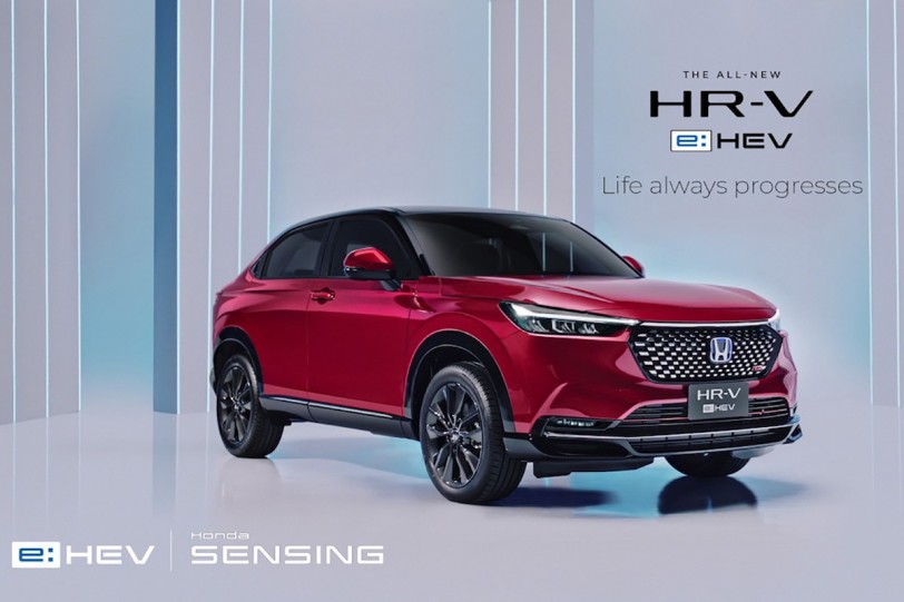 單一油電動力系統設定，Honda HR-V e:HEV 泰國市場首發、台灣 2022 上半年見！
