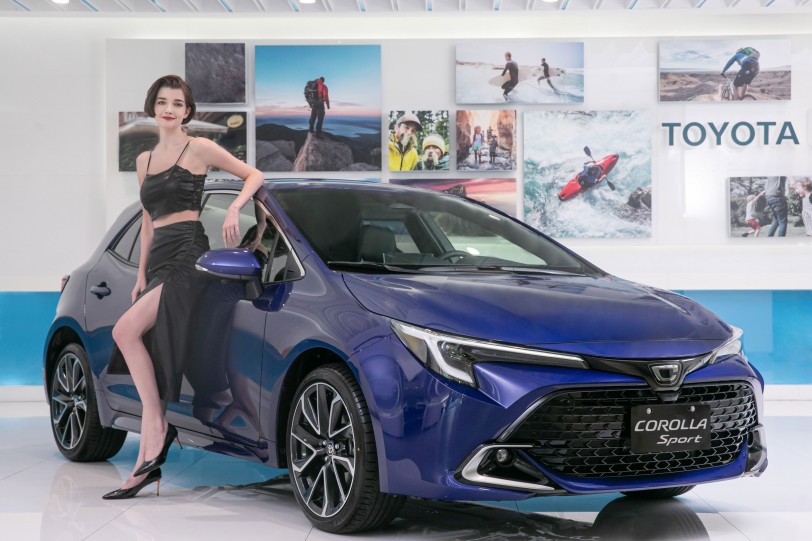 87.5萬/94.5萬雙規格、導入全新 TSS 3.0 與數位儀表，Toyota Corolla Sport 2023年式樣改款發表！