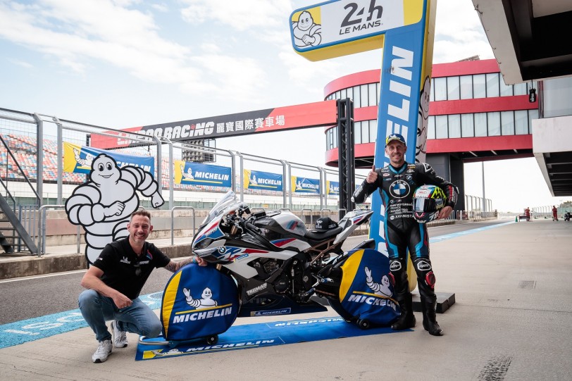 米其林發表最新摩托車賽道性能胎Power Performane 系列  法國冠軍車手Kenny Foray來台 一舉打破麗寶最快紀錄 !   