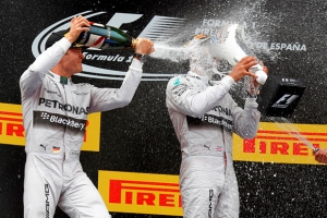 F1開賽五連霸！Mercedes-AMG PETRONAS贏得排位賽與西班牙站冠亞軍