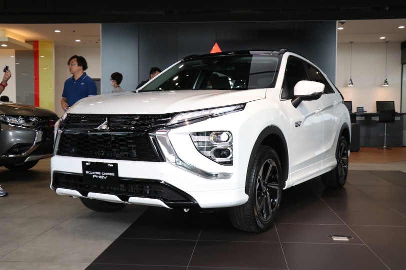 同級唯一四驅 PHEV 車型、支援CHAdeMO 快充，Mitsubishi Eclipse Cross PHEV 展間實拍