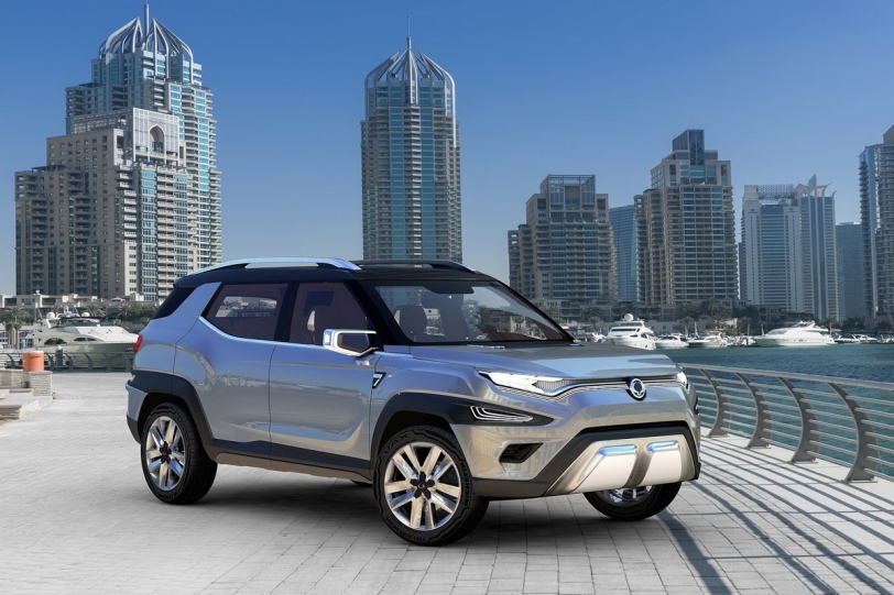 預告7人座SUV！SsangYong XAVL Concept展演