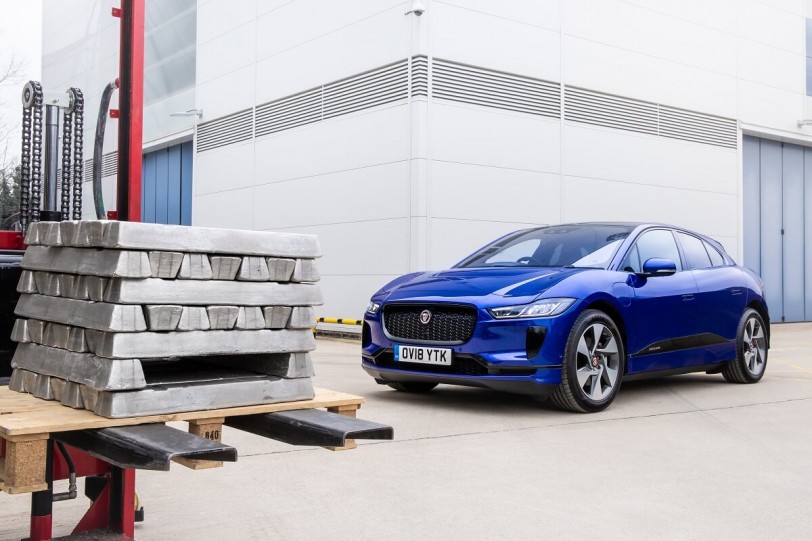 Jaguar Land Rover的鋁生產過程可降低多達26%的碳排放 2013年至今已回收利用達36萬噸