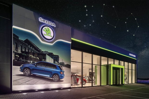 Škoda慶祝捷克第500個展示中心開幕！