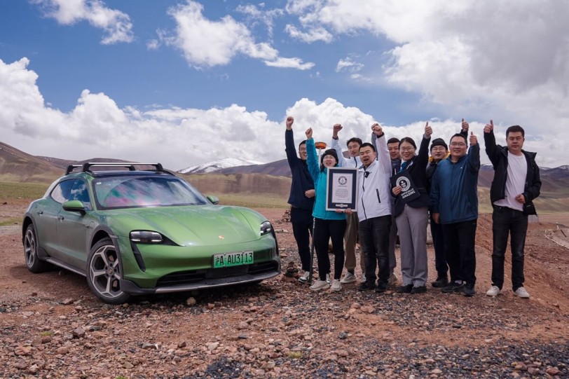 Porsche Taycan Cross Turismo用十天刷新電動車極限海拔差世界紀錄