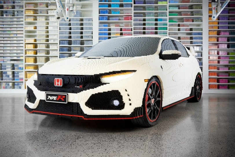 32萬塊積木成就出Honda Civic Type R LEGO(內有影片)